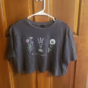 Urban outfitters cropped tee